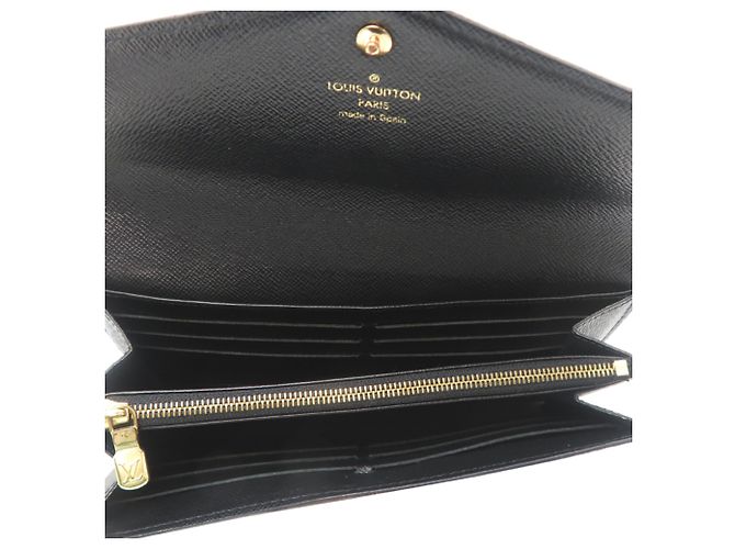 Portafoglio Lungo Sarah Monogramma Louis Vuitton Marrone - vista 5
