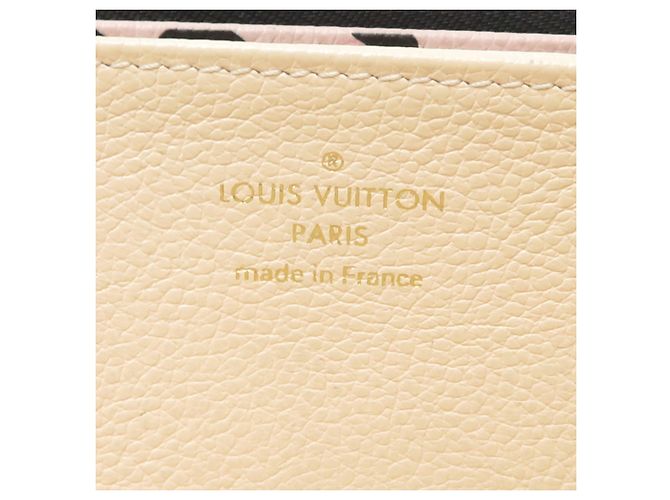 Cartera Zippy Wild at Heart de Louis Vuitton Beige - vista 7