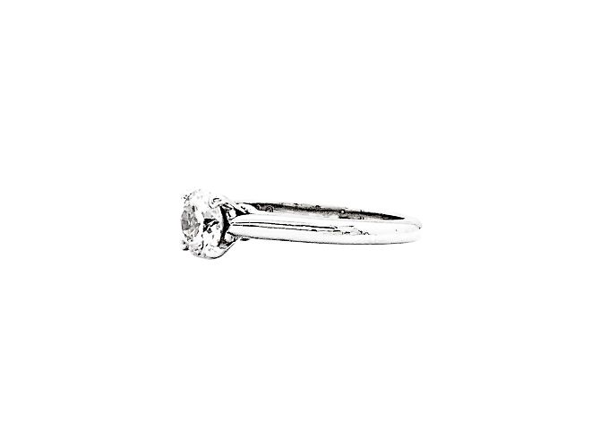Solitaire Cartier, '1895', platino. - vista 2