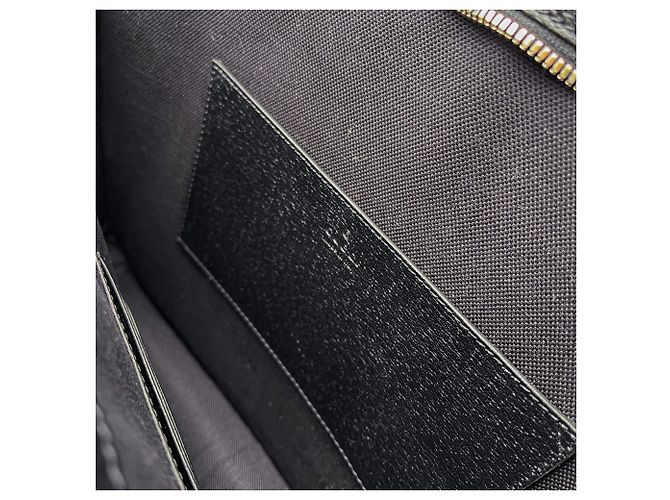 Gucci Borsa a tracolla in pelle intrecciata nera Nero - vista 15