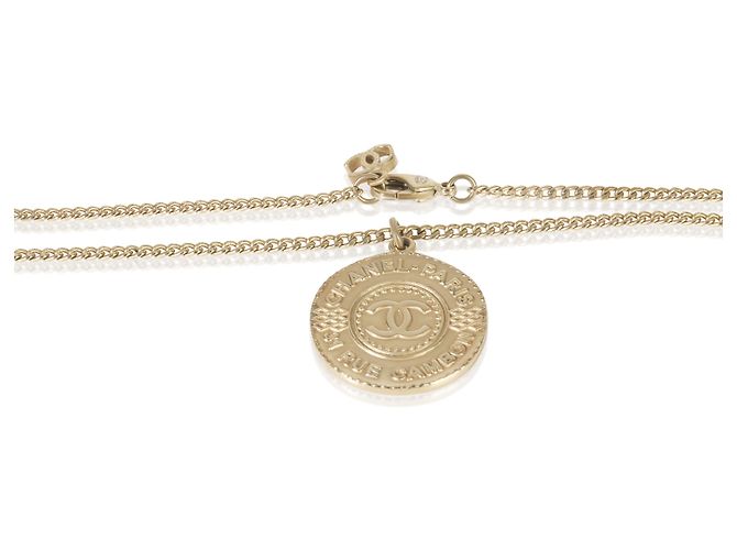 Pendente Rue Cambon 2016 placcato oro Chanel - vista 2