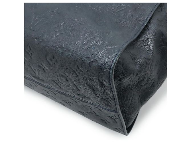 Louis Vuitton Monogram Empreinte Lumineuse PM Tote/Schultertasche Marineblau - Ansicht 4