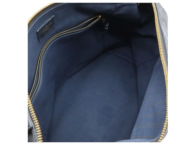 Louis Vuitton Monogram Empreinte Lumineuse PM Tote/Schultertasche Marineblau - Ansicht 7