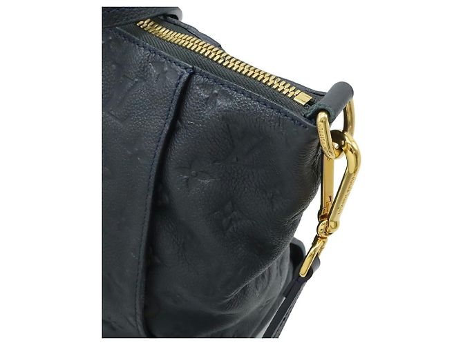 Louis Vuitton Monogram Empreinte Lumineuse PM Tote/Schultertasche Marineblau - Ansicht 8
