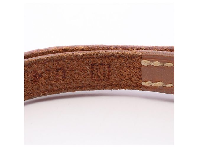 Pulsera Charm Hermès en Marrón y Plata Castaño - vista 5