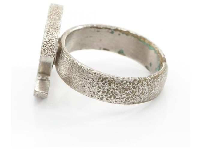 Anello in argento Chanel Coco Mark - vista 2