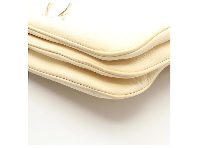Borsa a Spalla Gancini Salvatore Ferragamo Crudo - vista 8