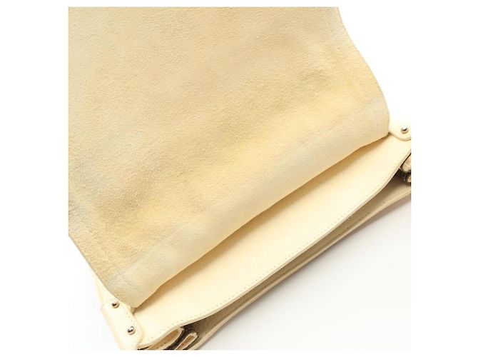Borsa a Spalla Gancini Salvatore Ferragamo Crudo - vista 9