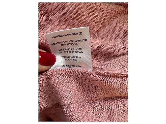 Autre Marque Alannah Hill Pure Beauty Strickkleid Rosa Pink - Ansicht 11