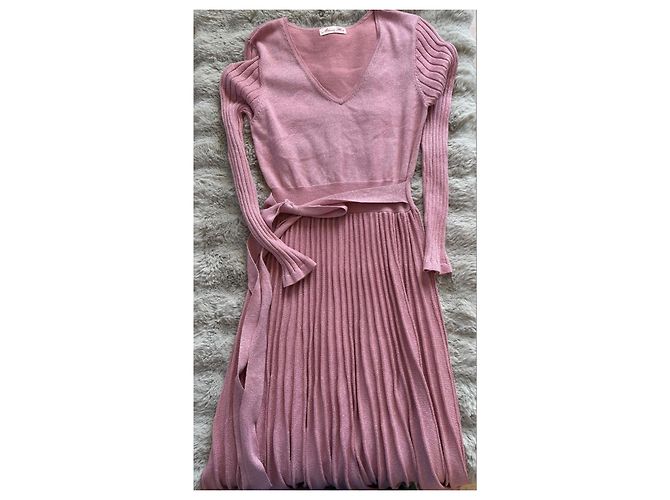 Autre Marque Alannah Hill Pure Beauty Strickkleid Rosa Pink - Ansicht 13