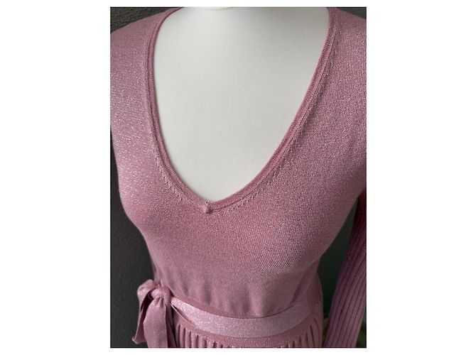 Autre Marque Alannah Hill Pure Beauty Strickkleid Rosa Pink - Ansicht 5