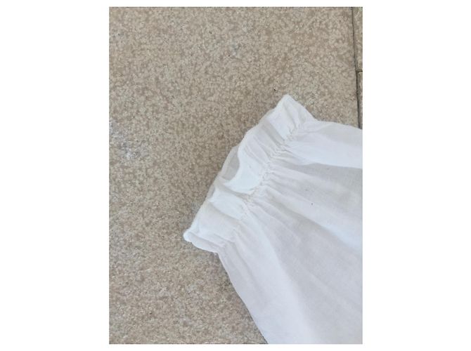 Autre Marque Túnica larga blanca 100% voile de algodón talla 38-40-42 Blanco - vista 11