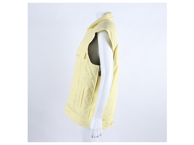 Chaleco acolchado Louis Vuitton Amarillo - vista 2