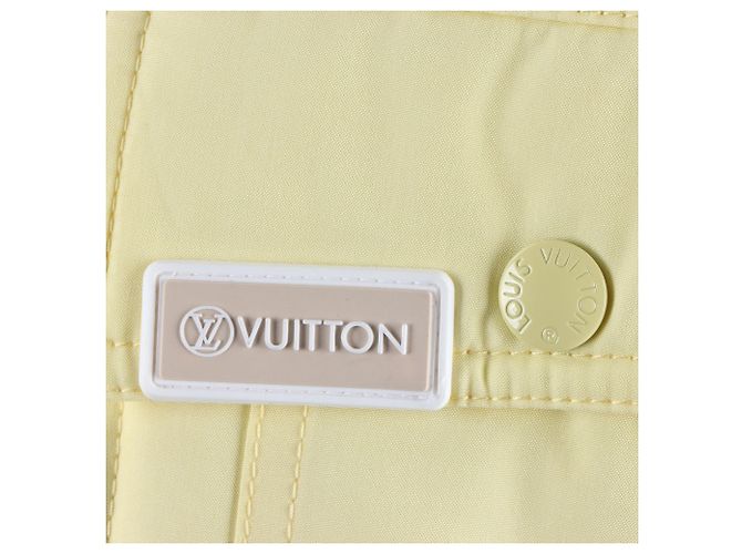 Chaleco acolchado Louis Vuitton Amarillo - vista 4