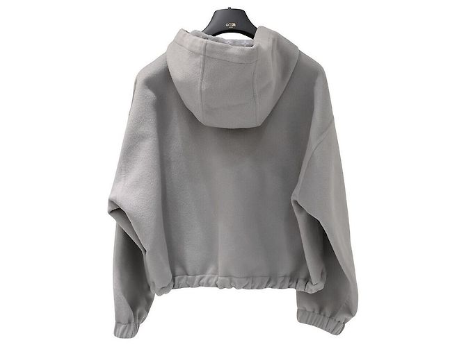 Louis Vuitton Giacca con cappuccio e zip Marrone - vista 2