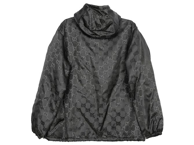 Gucci Giacca a vento Off The Grid Marrone - vista 2