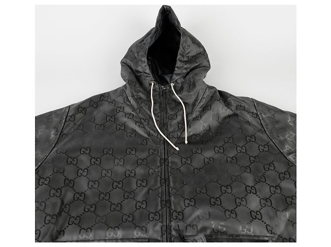 Gucci Giacca a vento Off The Grid Marrone - vista 4
