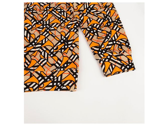 Burberry Felpa con cappuccio logo TB taglia Multicolore - vista 6