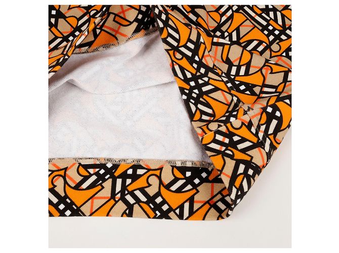 Burberry Felpa con cappuccio logo TB taglia Multicolore - vista 7