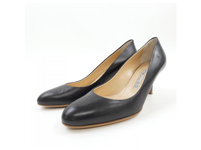 Autre Marque PELLICO Schuhe aus schwarzem Leder Größe 36 - Ansicht 3