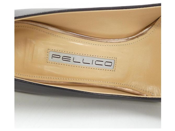 Autre Marque PELLICO Schuhe aus schwarzem Leder Größe 36 - Ansicht 6