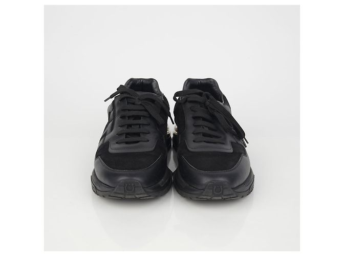 Salvatore Ferragamo Sneakers Brooklyn Nero - vista 4