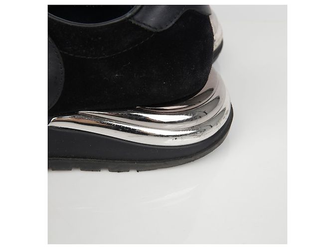 Salvatore Ferragamo Sneakers Brooklyn Nero - vista 6