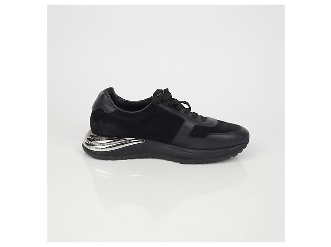 Salvatore Ferragamo Sneakers Brooklyn Nero - vista 9