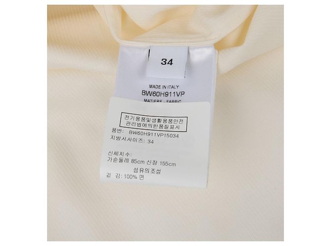 Givenchy Camisa de algodão Tamanho Branco - vista 8