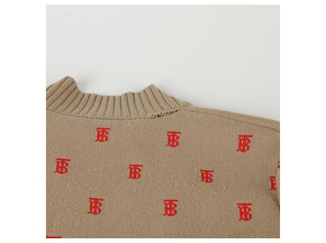 Burberry Monogramm Cardigan Größe Weiß - Ansicht 11
