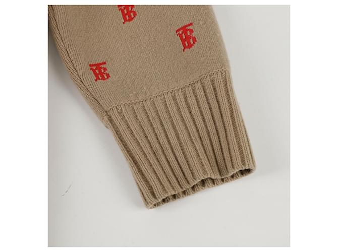 Burberry Monogramm Cardigan Größe Weiß - Ansicht 8