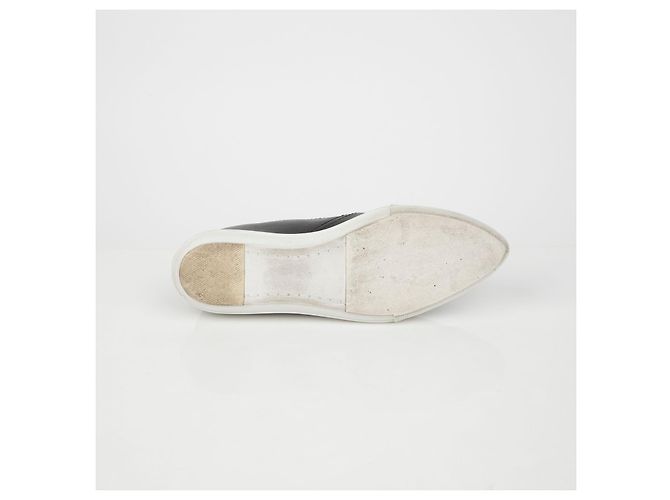 Miu Miu Slip-On Sneakers mit Metallkappe Größe Schwarz - Ansicht 12