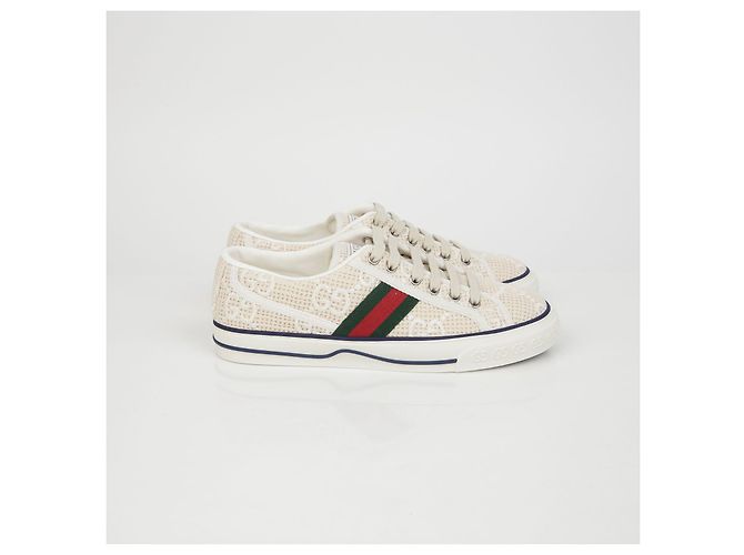 Gucci Tennis-Sneaker Größe Braun - Ansicht 3