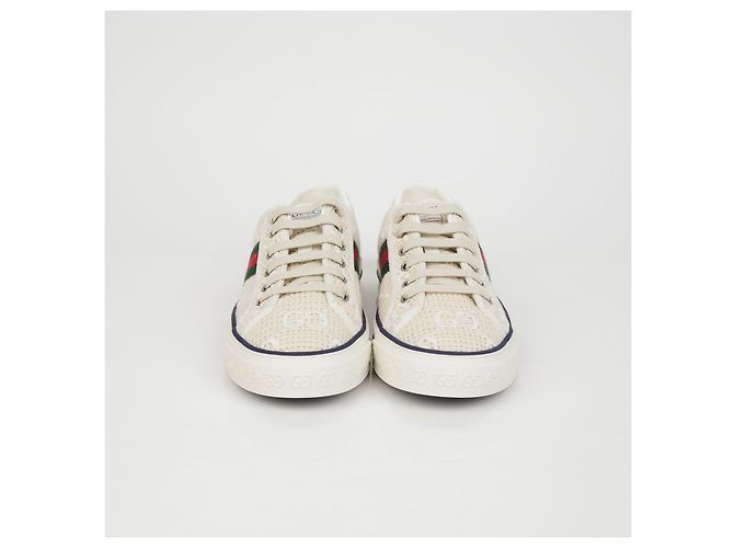Gucci Tennis-Sneaker Größe Braun - Ansicht 4