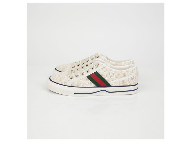 Gucci Tennis-Sneaker Größe Braun - Ansicht 5