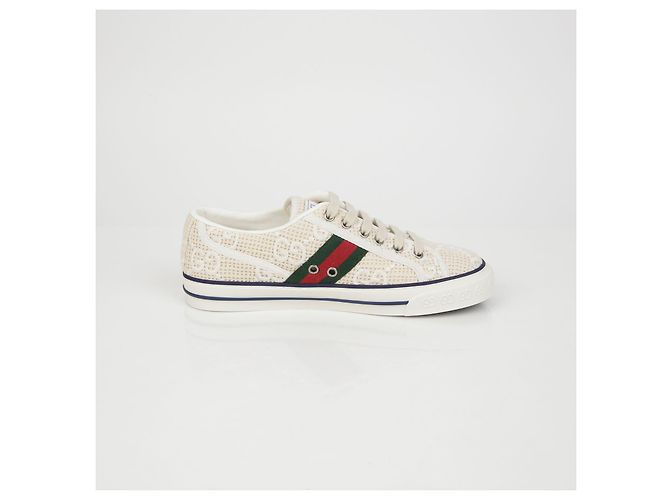 Gucci Tennis-Sneaker Größe Braun - Ansicht 7