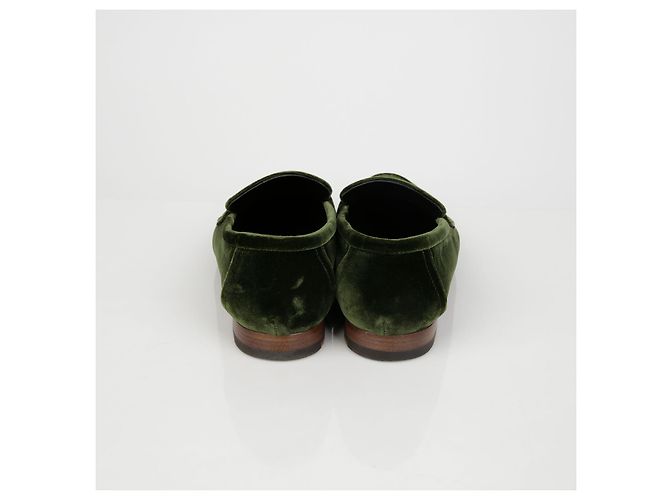 Hermès Mocassino in velluto Parigi Taglia Marrone - vista 7