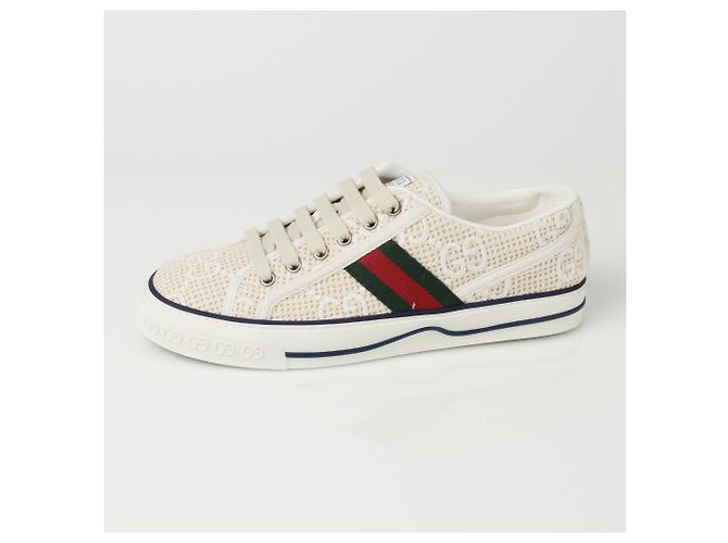 Gucci Tennis-Sneaker Größe Braun - Ansicht 6