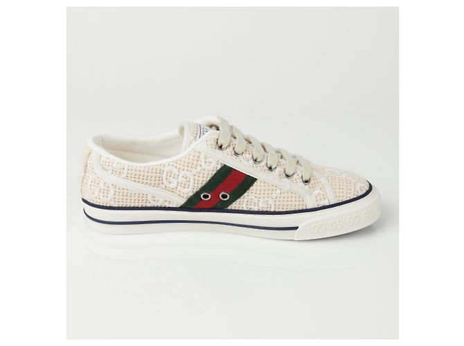 Gucci Tennis-Sneaker Größe Braun - Ansicht 7