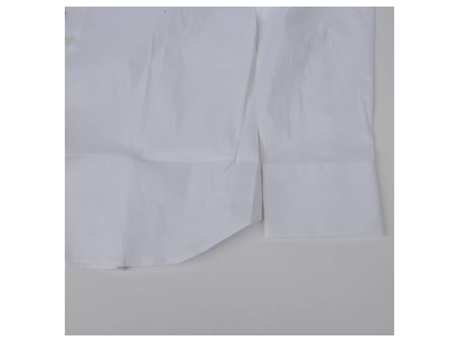 Prada Solid Shirt Size White - view 6