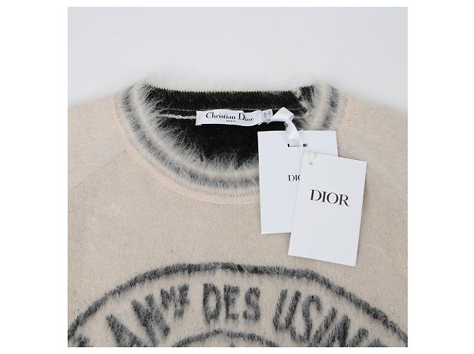 Dior Tamaño de punto de manga corta Blanco - vista 3