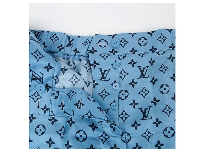 Louis Vuitton Pantalones de pijama mini Tamaño Azul - vista 6