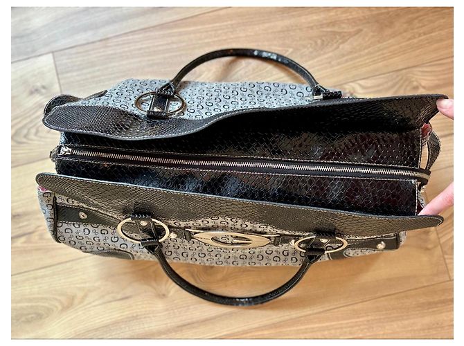Borsa da viaggio Guess monogrammata - vista 2