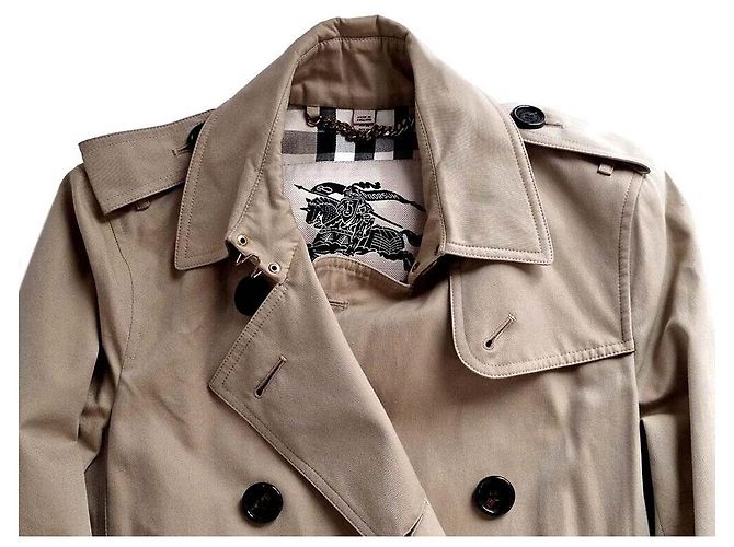 Burberry Abrigo Trench Kensington Castaño - vista 4