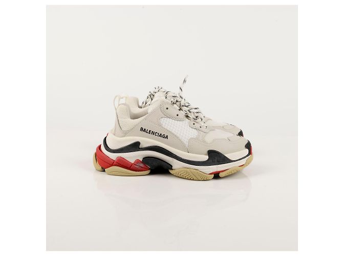 Balenciaga Sneakers basse Triple Bianco - vista 4