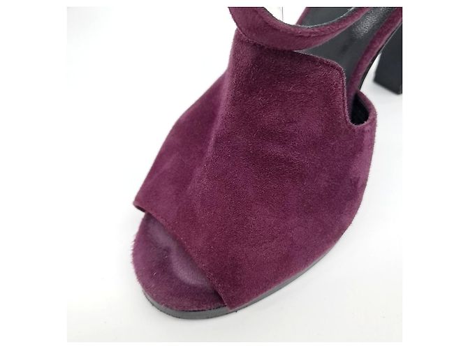Sandali NINA in suede Hermès - vista 5