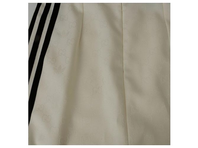 Gucci Falda Cinturón Jacquard Adidas Talla Blanco - vista 6
