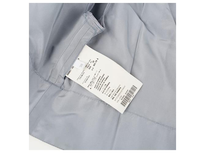 Prada Plissee-Jacke Größe Blau - Ansicht 8