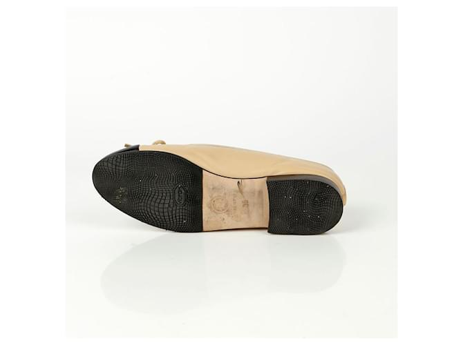 Chanel Scarpe basse bicolore Nero - vista 10