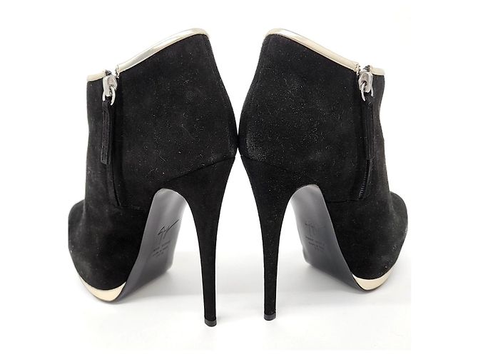 Giuseppe Zanotti Botas de camurça - vista 3